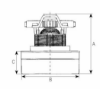 Immagine di Motori per Aspirapolvere Monostadio AMETEK 